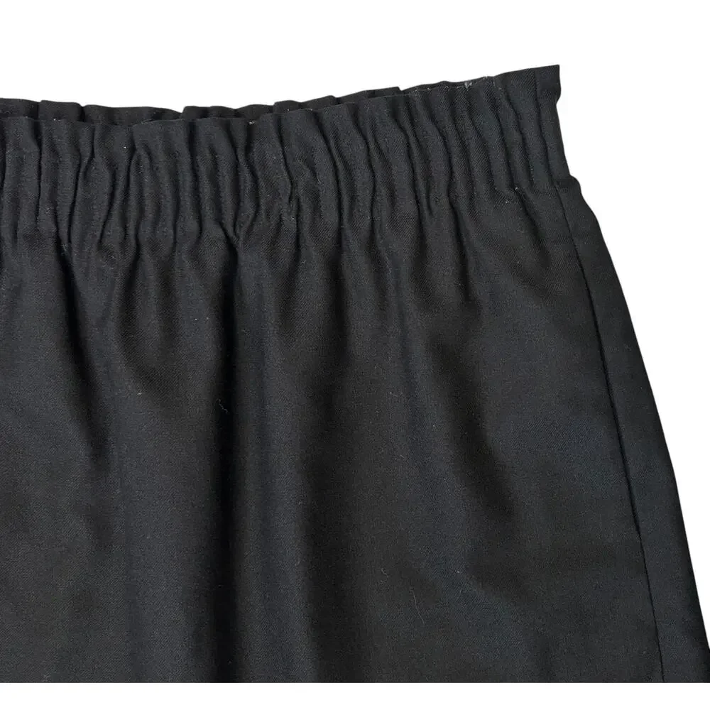 J. Crew Wool Blend Sidewalk Skirt Black 95435 Size 0